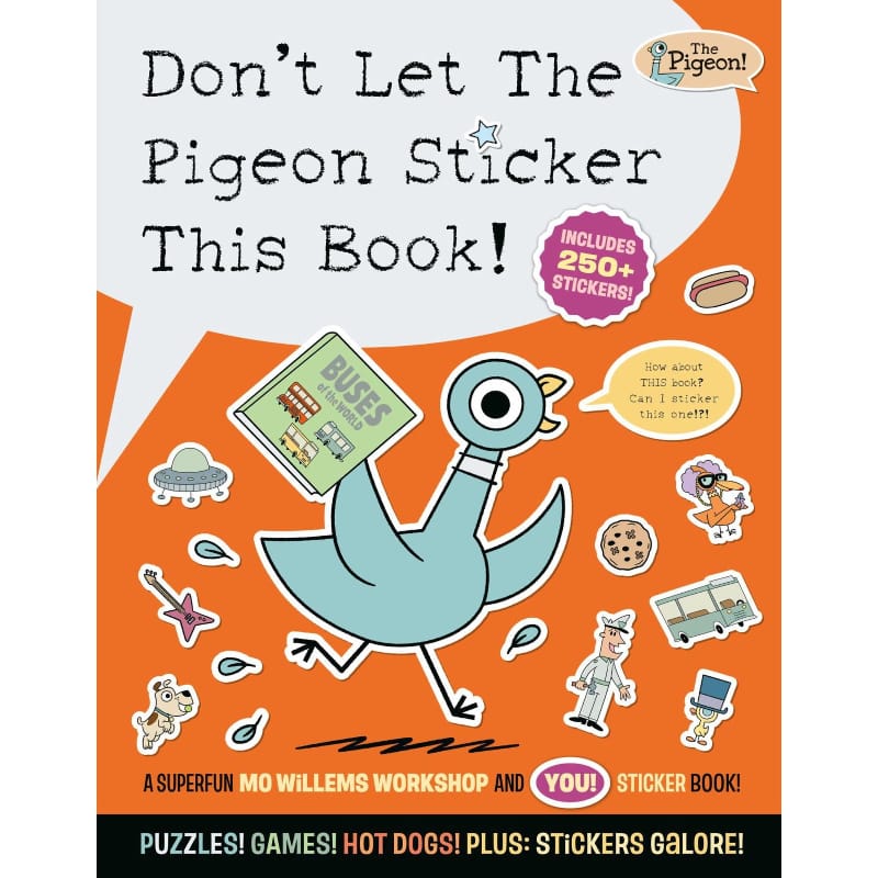 Hachette Activity Books Don't Let The Pigeon Sticker This Book!