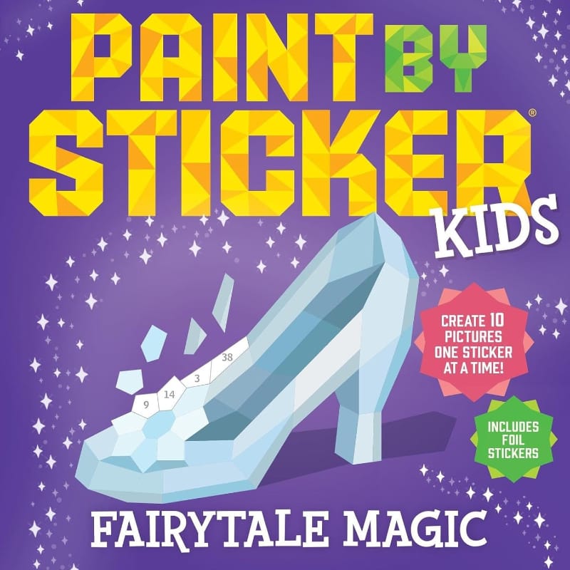 Hachette Activity Books Paint by Sticker Kids: Fairytale Magic