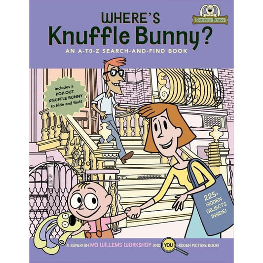 Hachette Activity Books Where's Knuffle Bunny?: An A-to-Z Search-and-Find Book