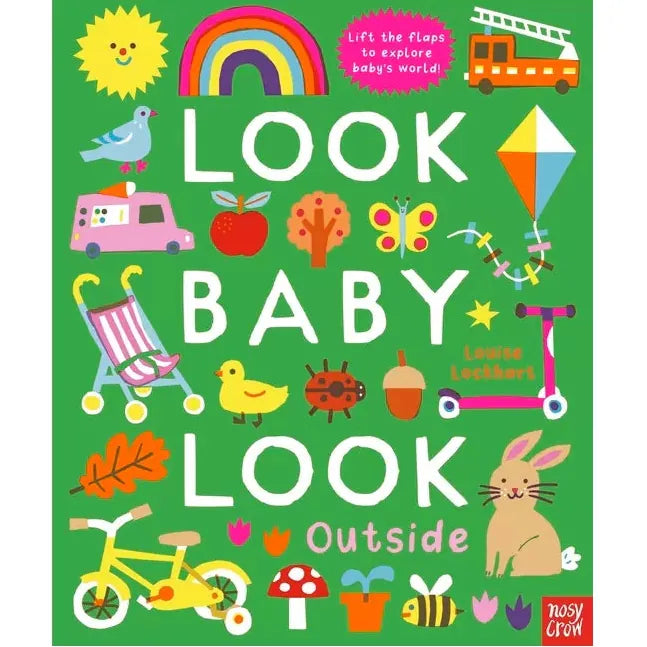 Hachette Board Books Look, Baby, Look! Outside
