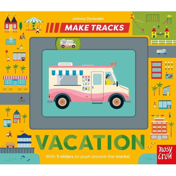 Hachette Board Books Make Tracks: Vacation
