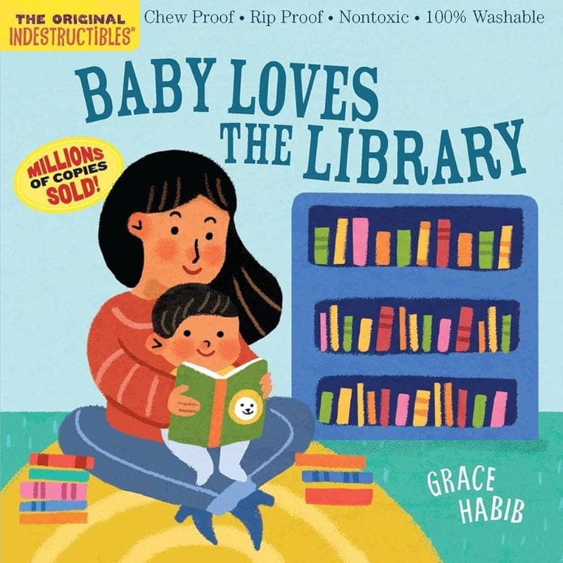 Hachette Indestructible Books Indestructibles: Baby Loves the Library
