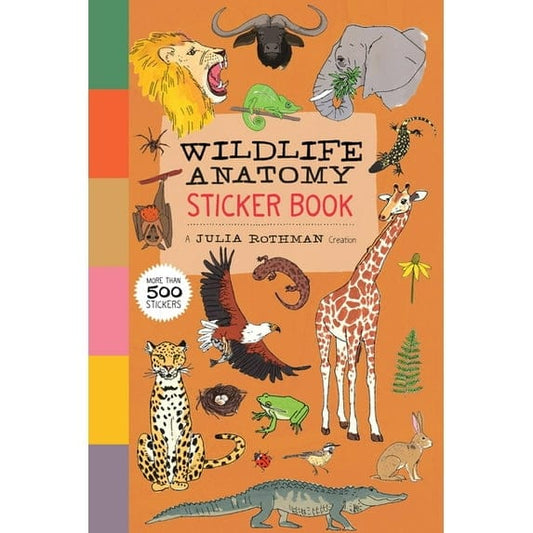 Hachette Sticker Books Default Wildlife Anatomy Sticker Book