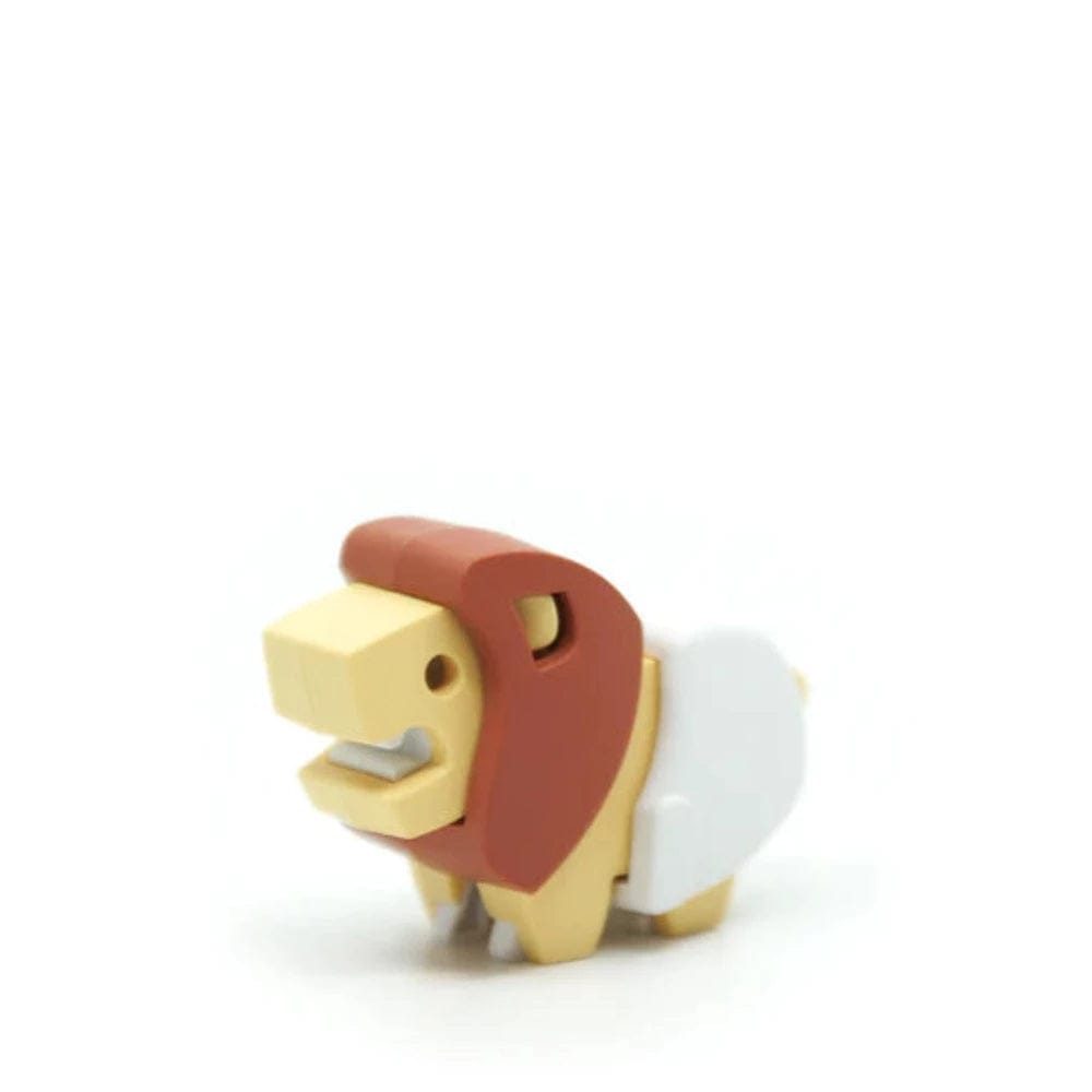HalfToys Miniature 3-D Puzzle Figure HalfToys - Baby Lion