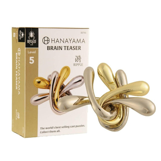 Hanayama Brain Teaser Games Ripple - Hanayama Level 5