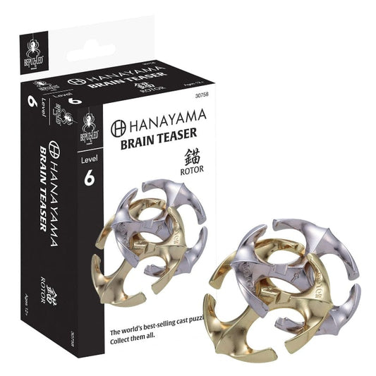 Hanayama Brain Teaser Games Rotor - Hanayama Level 6