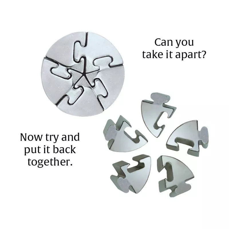 Hanayama Brain Teaser Games Spiral - Hanayama Level 5