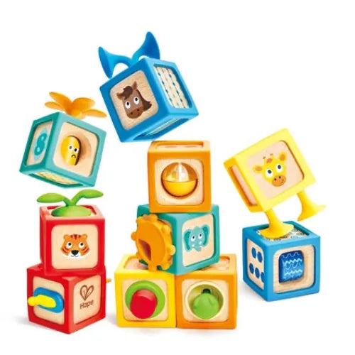 Hape Block Sets Delightful Discovery Blocks