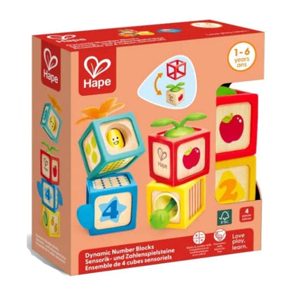 Hape Block Sets Dynamic Number Blocks