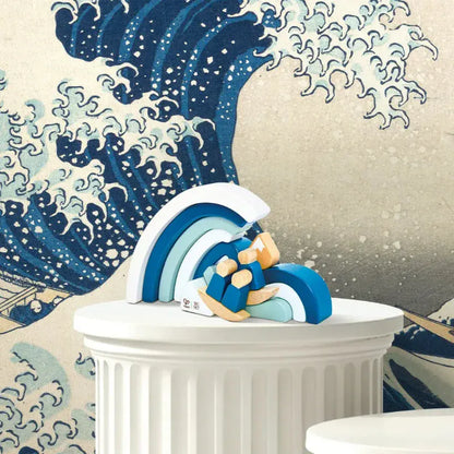 Hape Block Sets Hokusai Great Wave Blocks Set (The Met)
