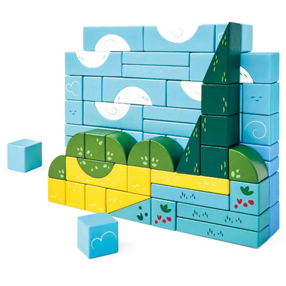Hape Block Sets Van Gogh Building Block Set (The Met)