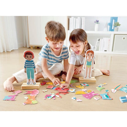 Hape Doll Playsets Default Dress Up Magnetic Puzzle