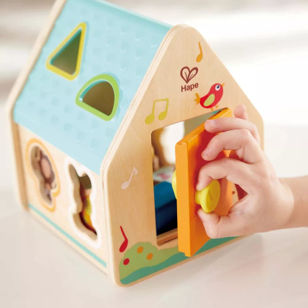 Hape Educational Play Default Critter House Shape Sorter