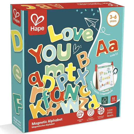 Hape Educational Play Magnetic Alphabet