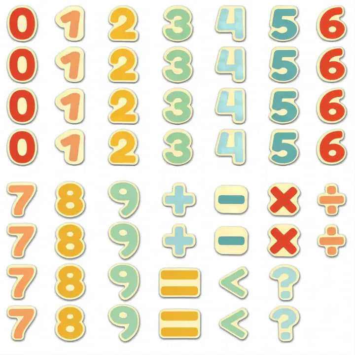 Hape Educational Play Magnetic Numbers