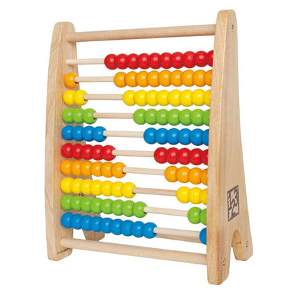 Hape Educational Play Rainbow Bead Abacus