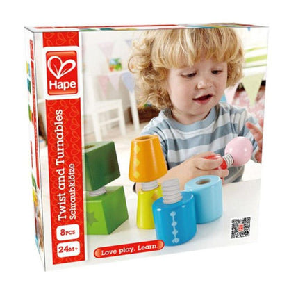 Hape Educational Play Twist-and-Turnables