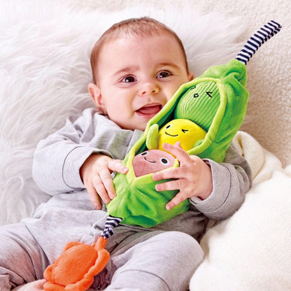 Hape Infant Sensory Toys Pea Pod Pals