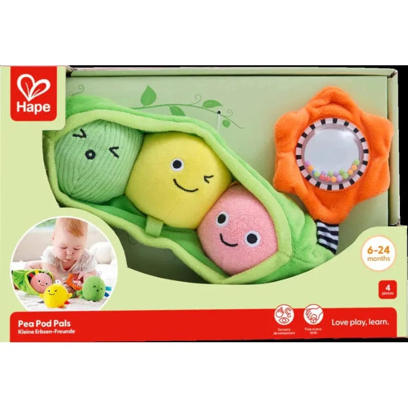 Hape Infant Sensory Toys Pea Pod Pals