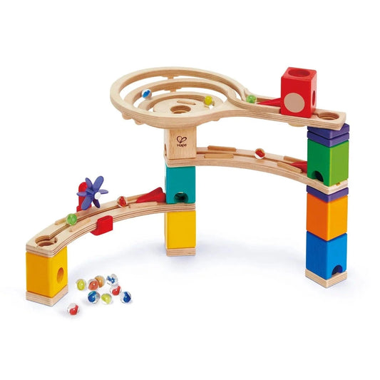 Hape Marble Runs Quadrilla: Race to the Finish Marble Run
