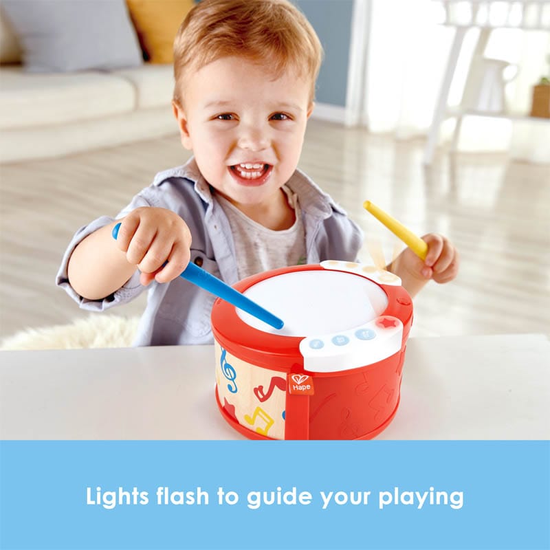 Hape Music Learn With Lights Drum