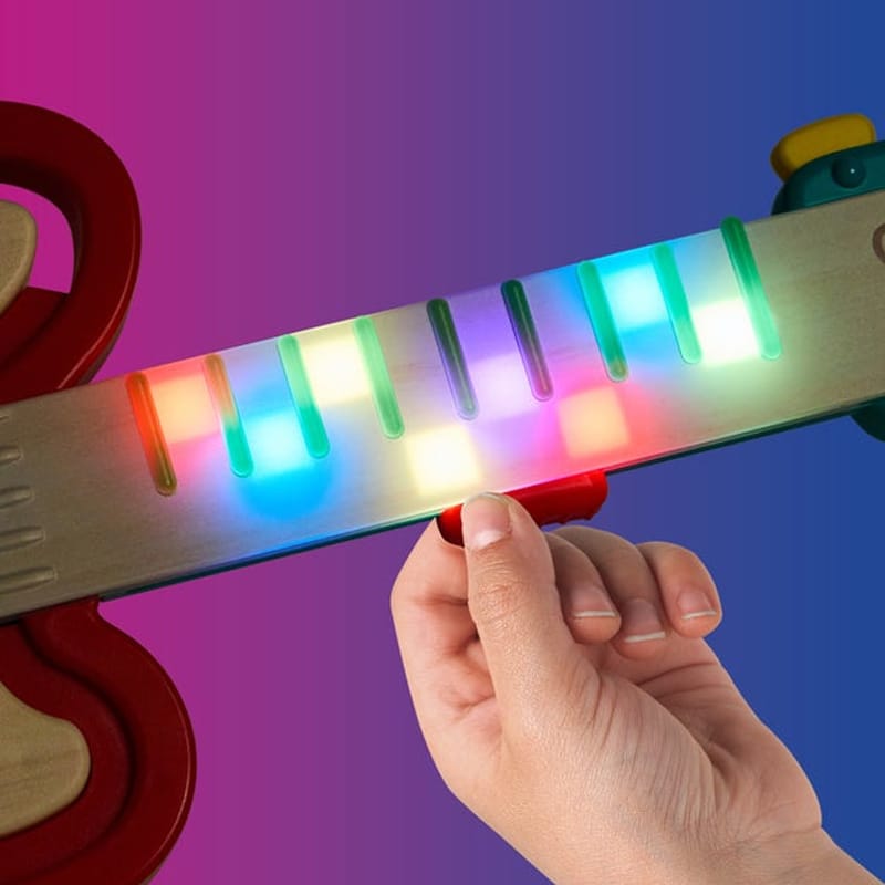 Hape Music Rainbow Rock Guitar