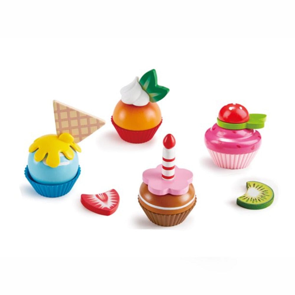 Hape Pretend Food & Cooking Toys Cupcakes Play Set