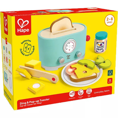 Hape Pretend Food & Cooking Toys Default Ding & Pop-Up Toaster