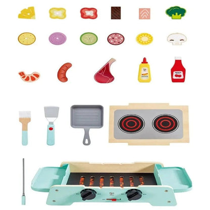 Hape Pretend Food & Cooking Toys Default Sizzling Griddle & Grill BBQ