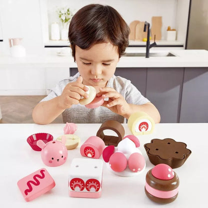 Hape Pretend Food & Cooking Toys Default Strawberry Dessert Set