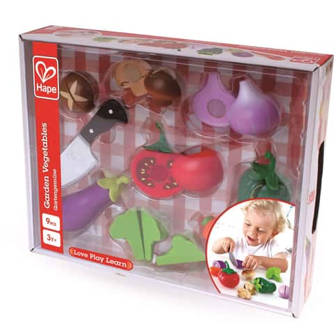 Hape Pretend Food & Cooking Toys Garden Vegetables