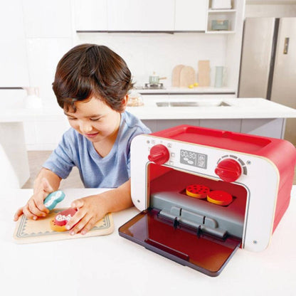Hape Pretend Food & Cooking Toys My Baking Oven with Magic Cookies