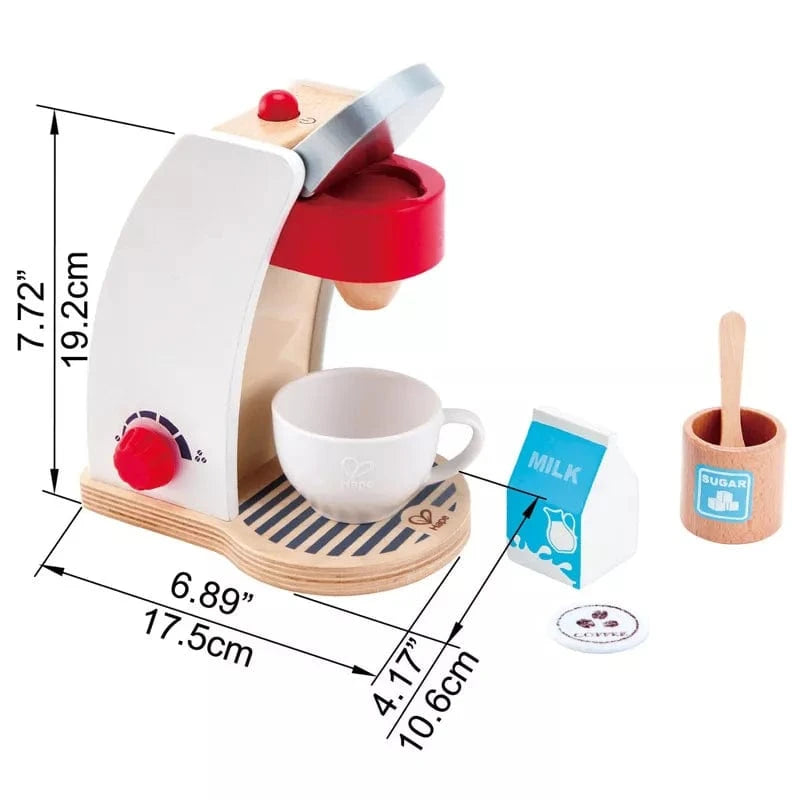 Hape Pretend Food & Cooking Toys My Coffee Machine