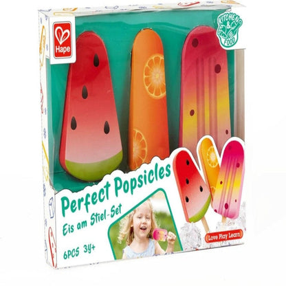 Hape Pretend Food & Cooking Toys Perfect Popsicles