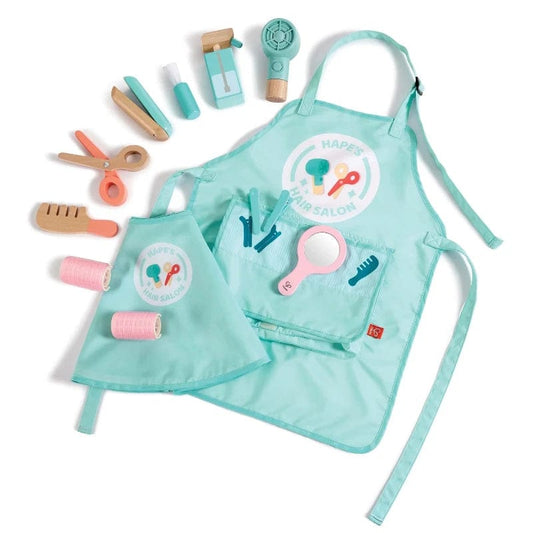 Hape Pretend Play Default Super Stylish Hair Salon Set
