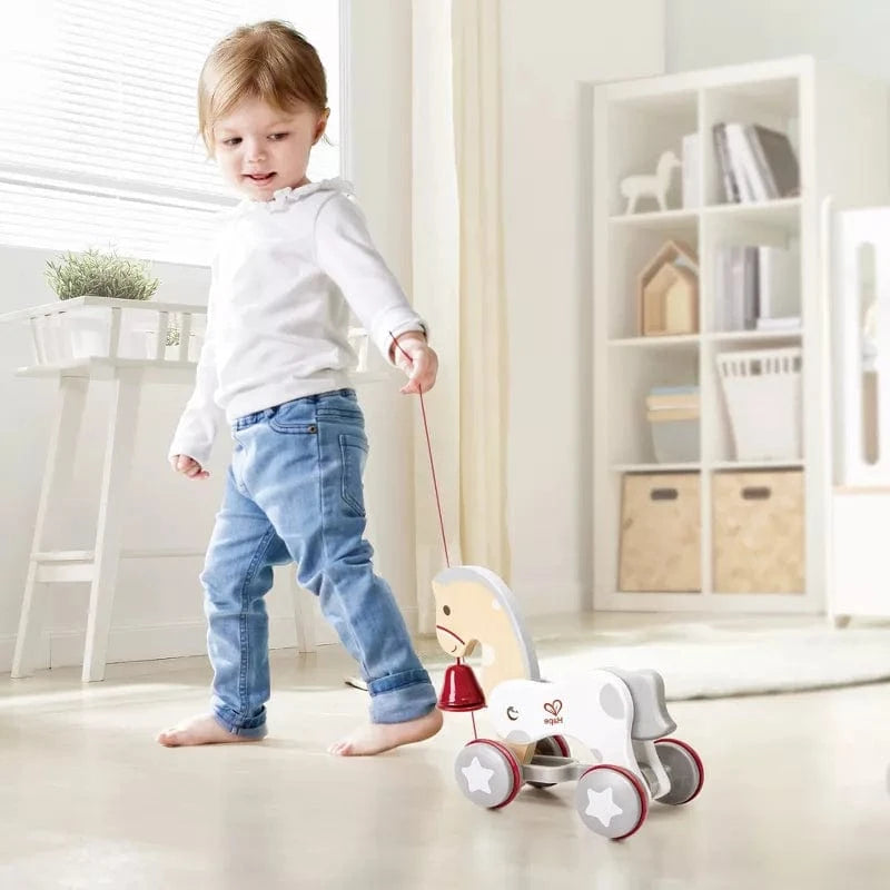 Hape Pull-Along Toys Pony Pull Along