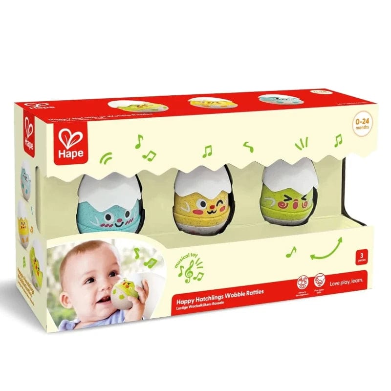 Hape Rattles & Teethers Default Happy Hatchlings Wobble Rattles (Need UPC)