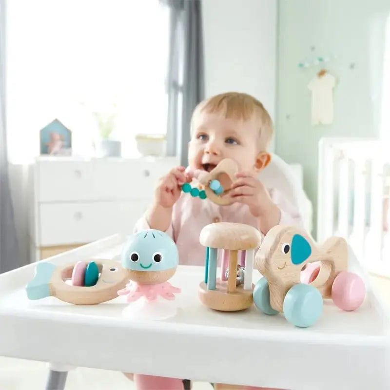 Hape Rattles & Teethers Multi-stage Sensory Gift Set