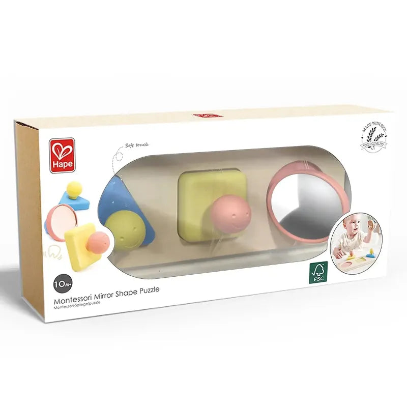 Hape Shape Sorters Montessori Mirror Shape Puzzle