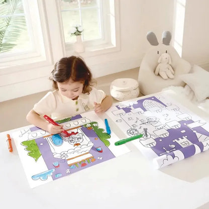 Hape Sketchbooks & Drawing Pads Castle Doodle Paper Roll