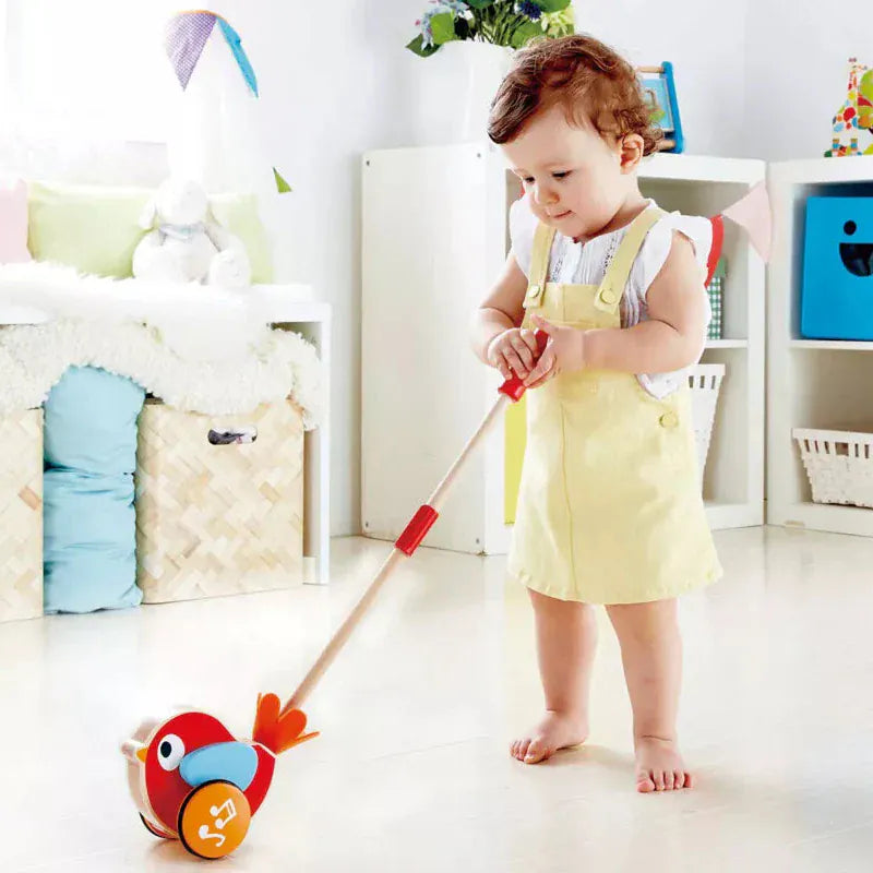 Hape Toddler Lilly Bird Musical Push Along