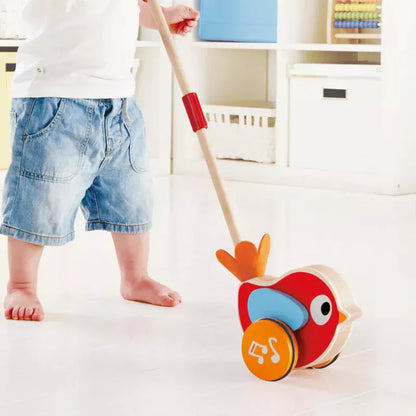 Hape Toddler Lilly Bird Musical Push Along