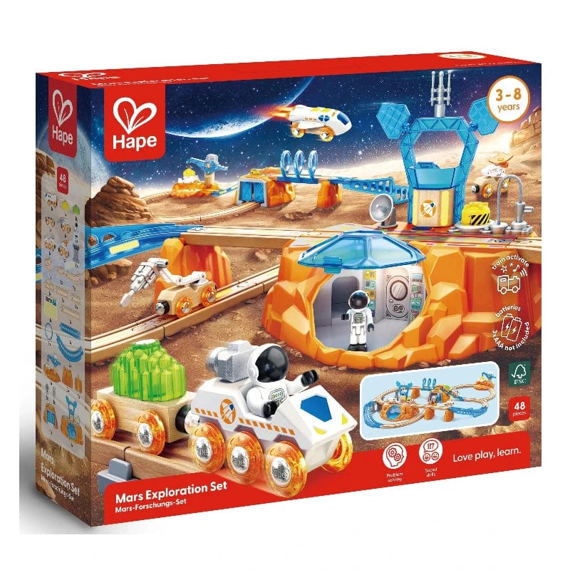 Hape Train Playsets Default Mars Exploration Rail Set