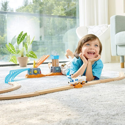 Hape Trains Default 2-in-1 Space Shuttle Train