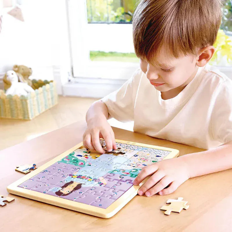 Hape Under 100 Piece Puzzles Klimt Mäda Primavesi Puzzle (The Met)
