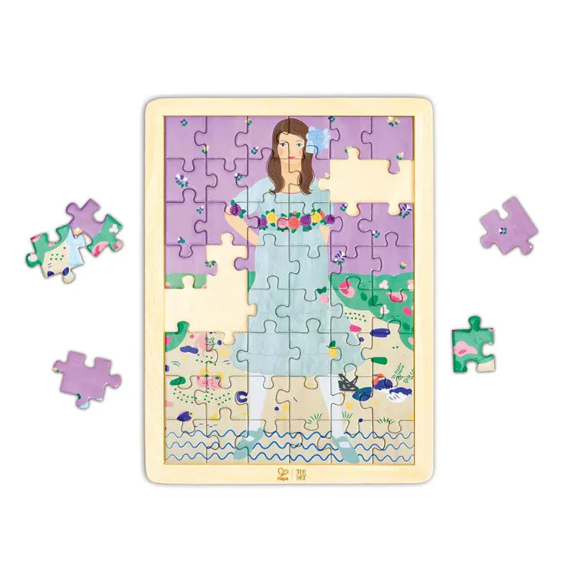 Hape Under 100 Piece Puzzles Klimt Mäda Primavesi Puzzle (The Met)