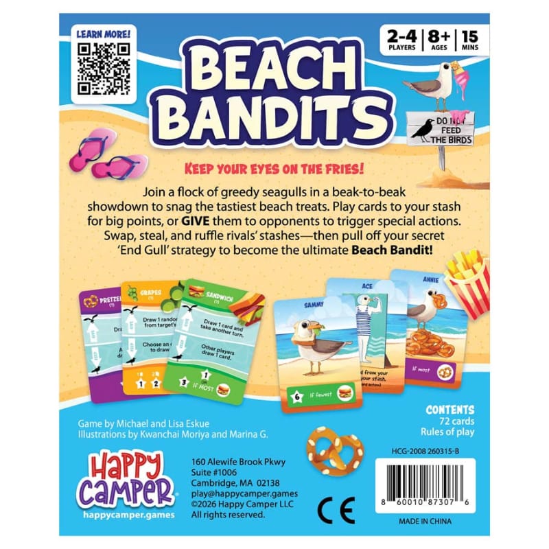 Happy Camper Card Games Default Beach Bandits