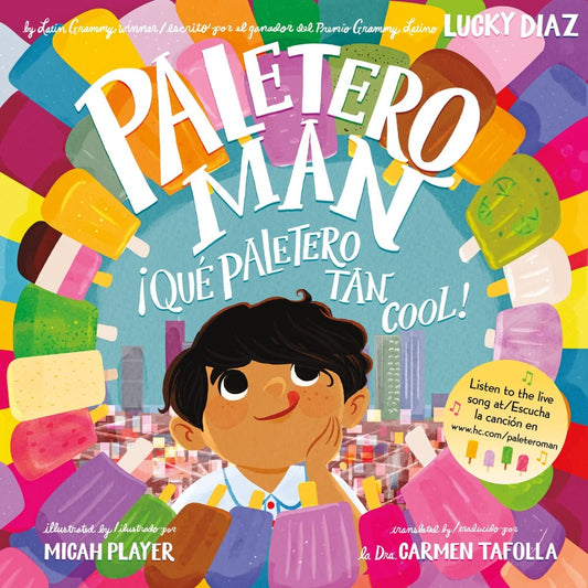 Harper Collins Bilingual Books Paletero Man/¡Que Paletero tan Cool! (Bilingual Spanish-English)