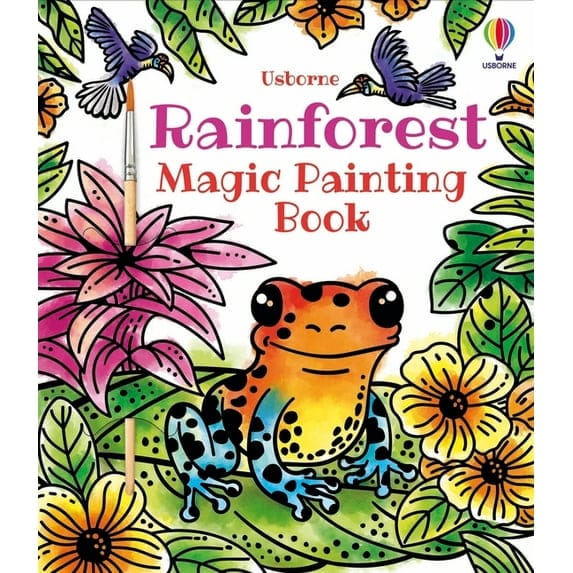 Harper Collins Coloring & Painting Books Rainforest Magic Painting Book