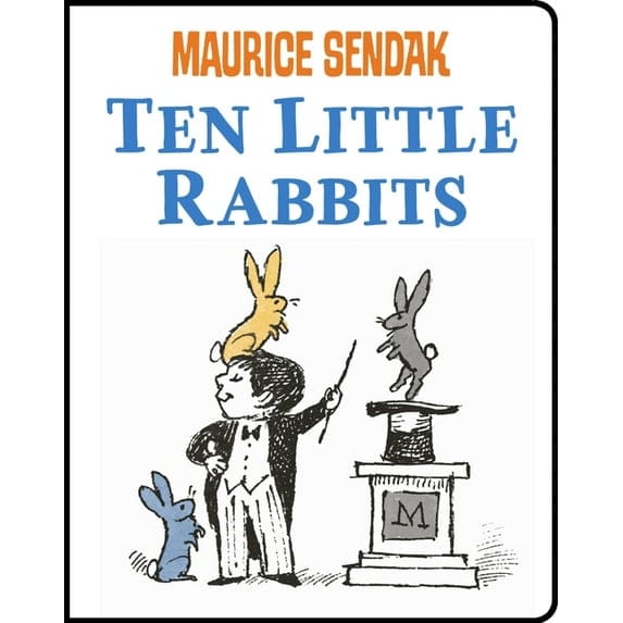 Harper Collins Default Ten Little Rabbits Board Book
